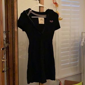 dark blue hollister dress
